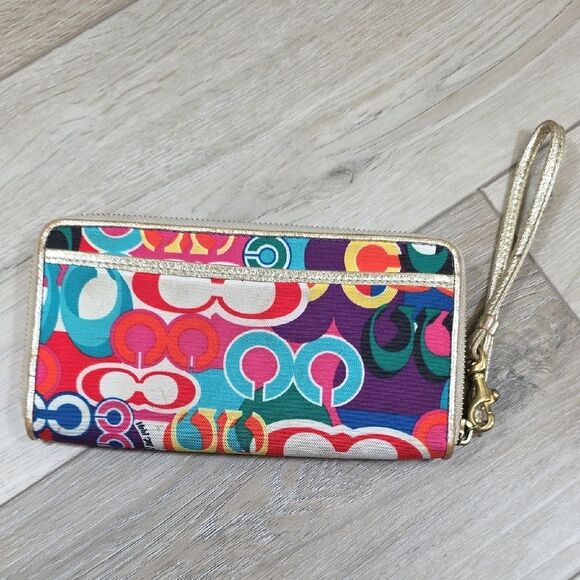 Coach Poppy Pop C Glam Tote and Wallet - Picture 14 of 16